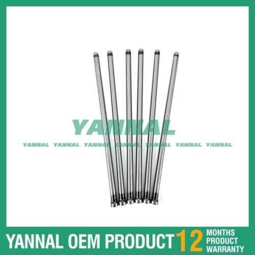 Varillas de empuje del motor 3D84-3 para piezas del motor de excavadora Yanmar