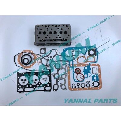 New Kubota D1503 Cylinder Head With Gaskets