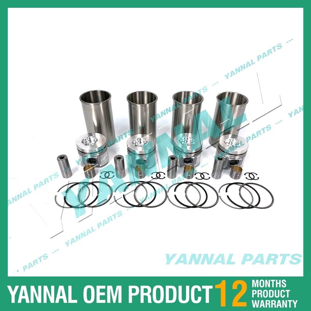 New Komatsu PC130-7 4D95 Cylinder Overhaul Liner Kit With Piston Rings Liner