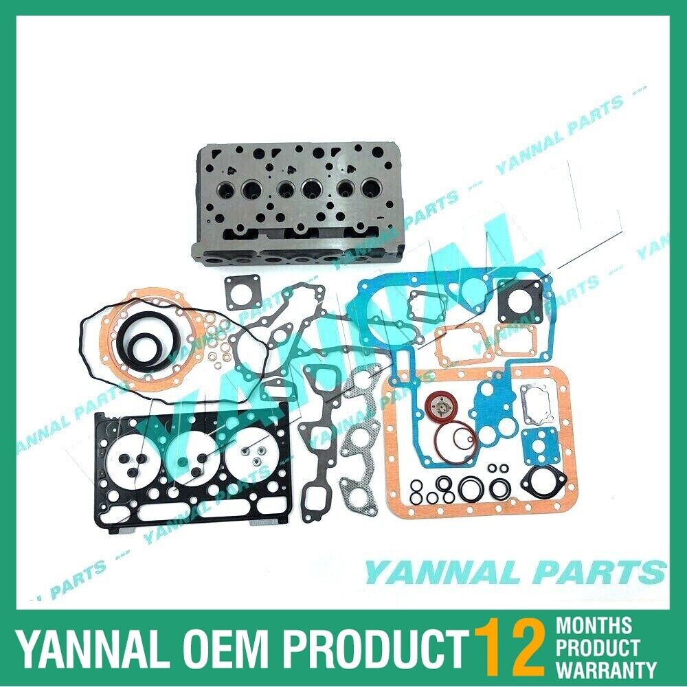 Nueva culata Kubota D1703 con juntas de culata completa