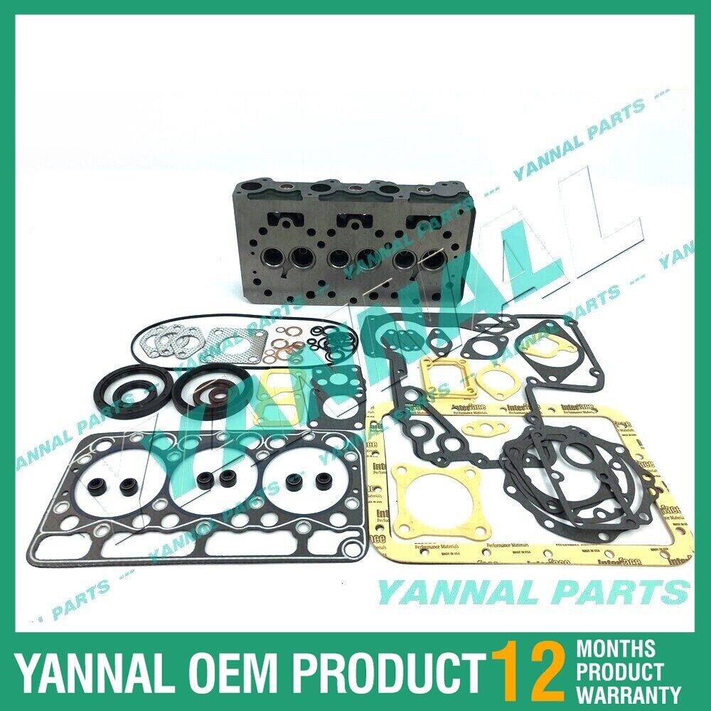 Nueva culata Kubota D950 con juntas