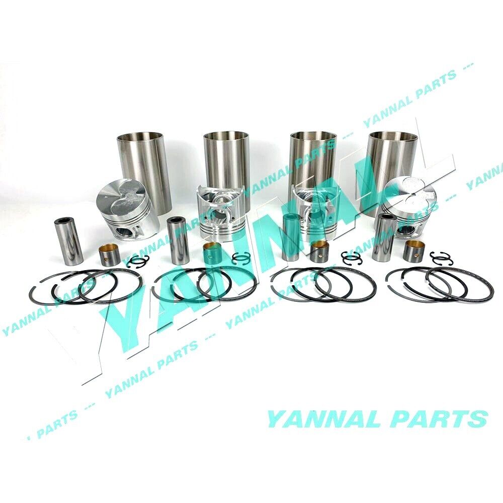 Nuevo kit de reparaci¨®n Shibaura N844 con revestimiento de anillo de pist¨®n STD (4 piezas)