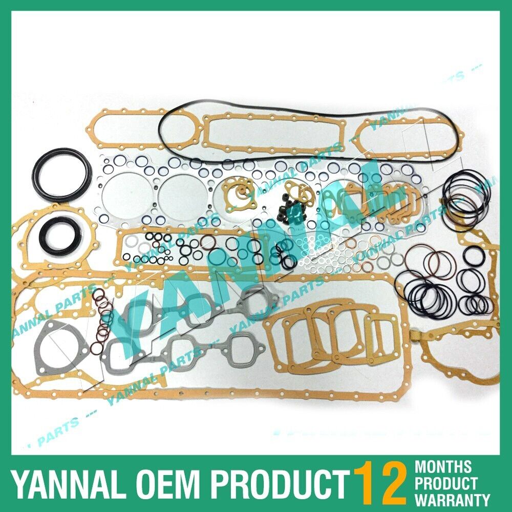 EM100 Full Gasket Kit--Metal For Hino Diesel Engine Excavator Accessories
