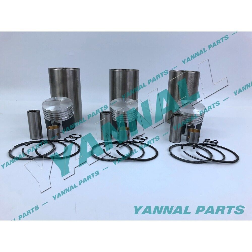FOR MITSUBISHI Engine K3D LEAF TYPE REPAIR KIT PISTON PISTON RING CYLINDER LINER