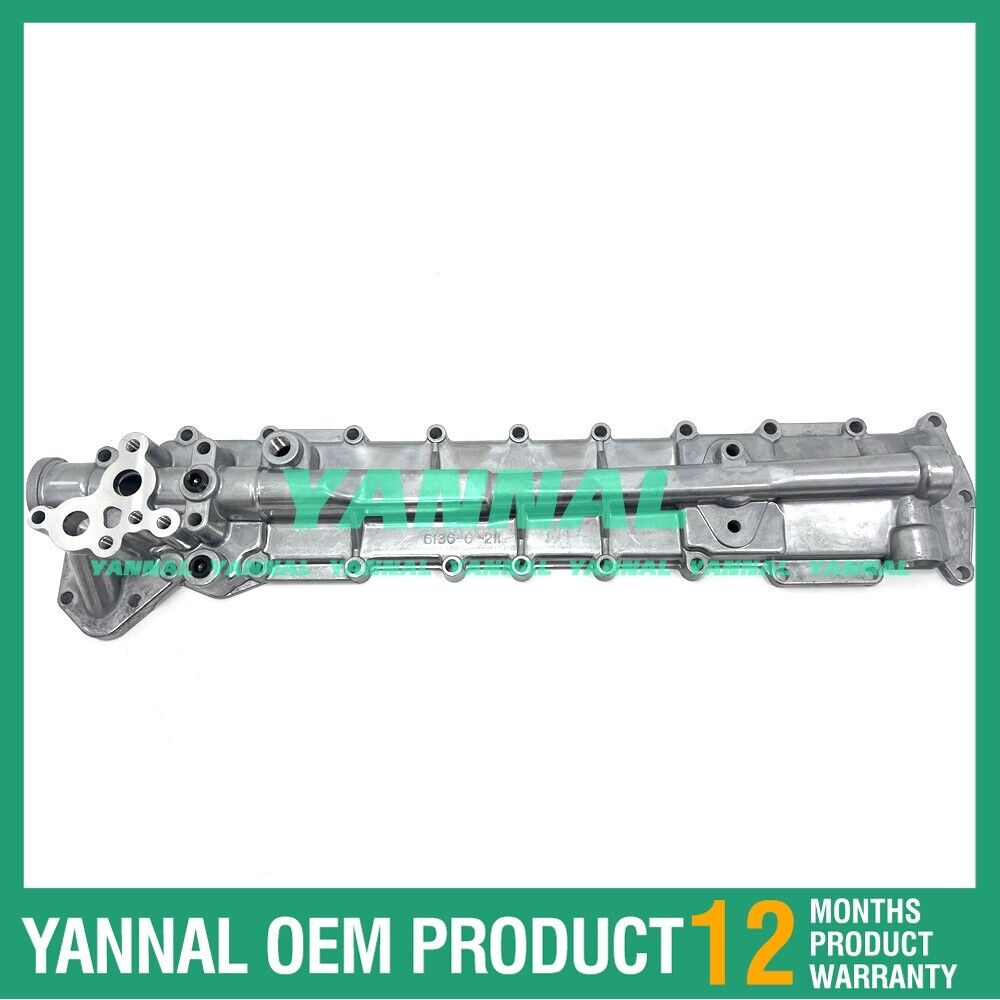 Oli Cooler Cover 6D105 For Komatsu enging part Diesel Engine Accessories