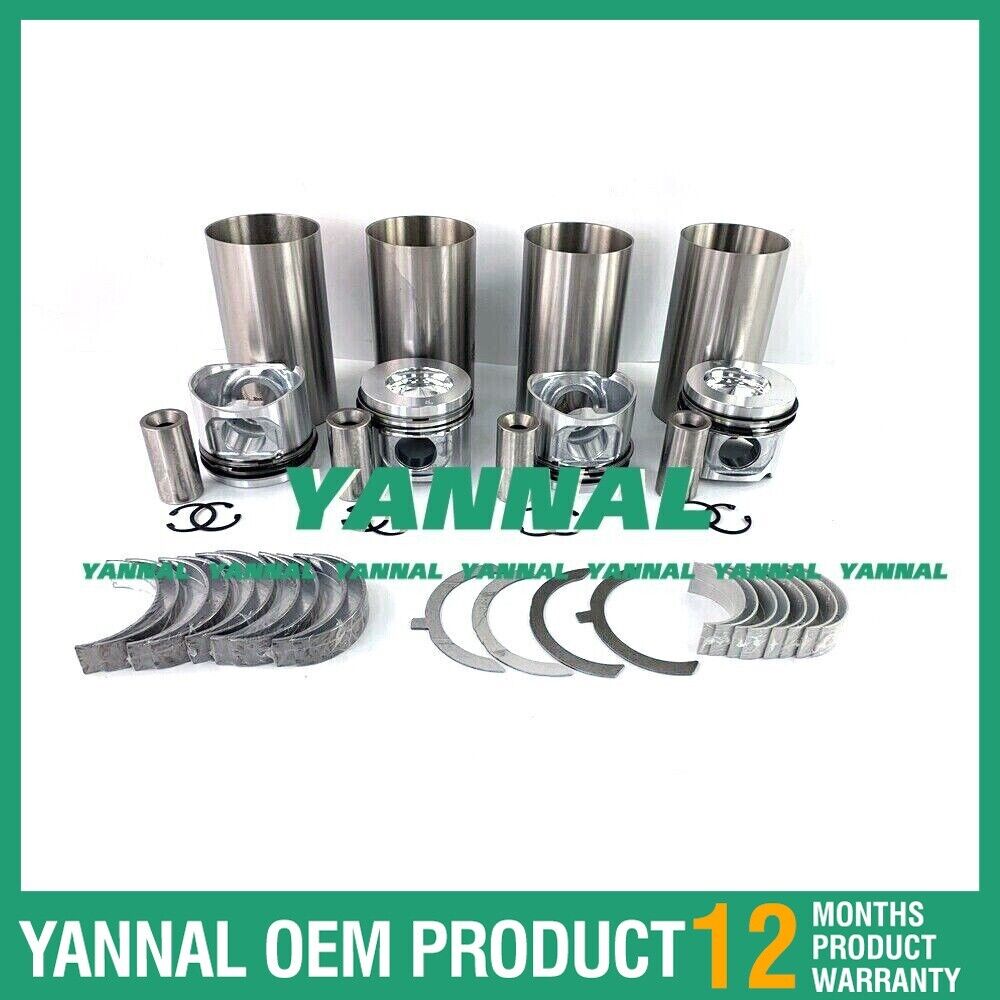 For Deutz Diese Engine BF4M2012 Rebuild Overhaul Kit With Bearing Set