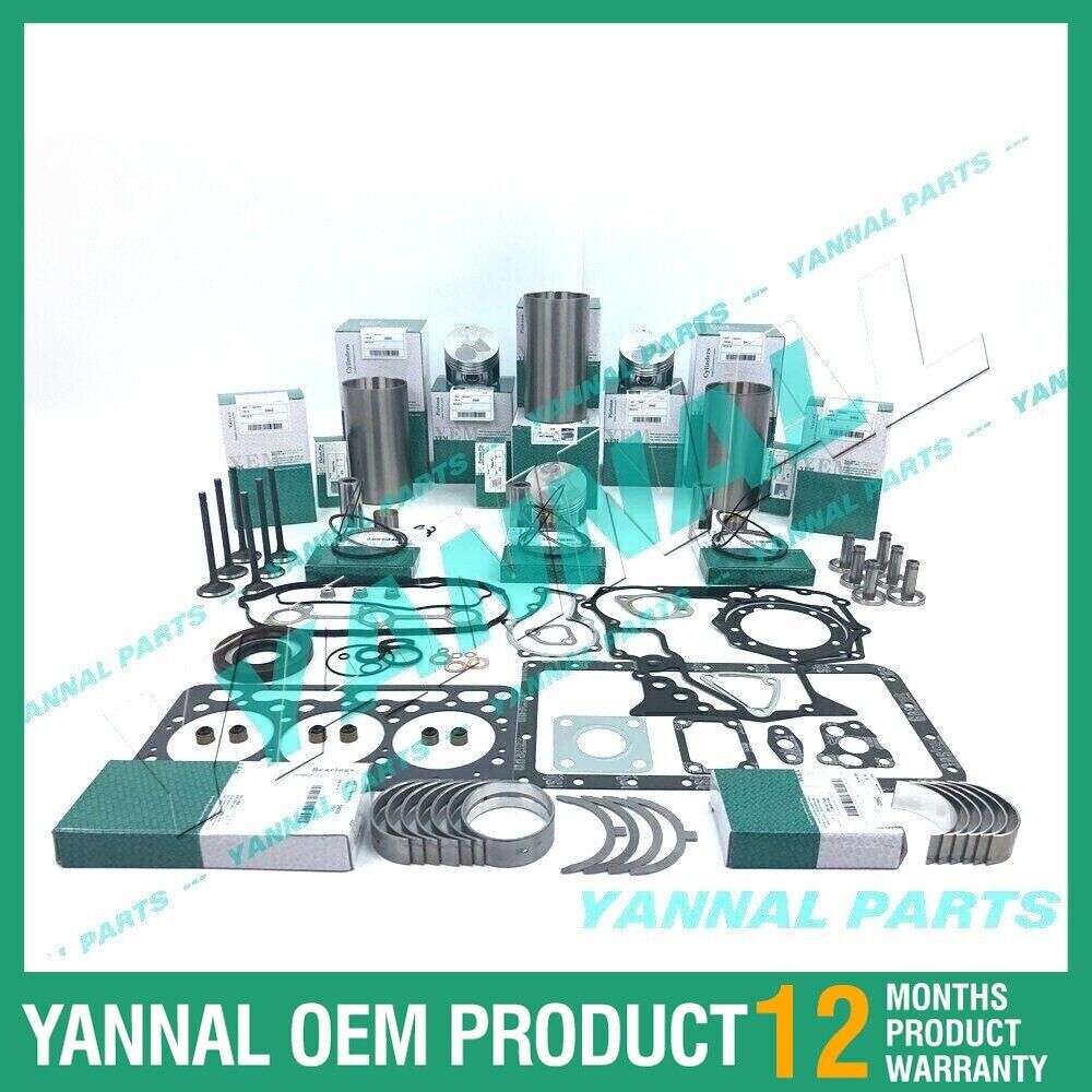 New Overhaul Engine Rebuild Kit For Kubota D902 Engine BX2230D BX2350D BX2360