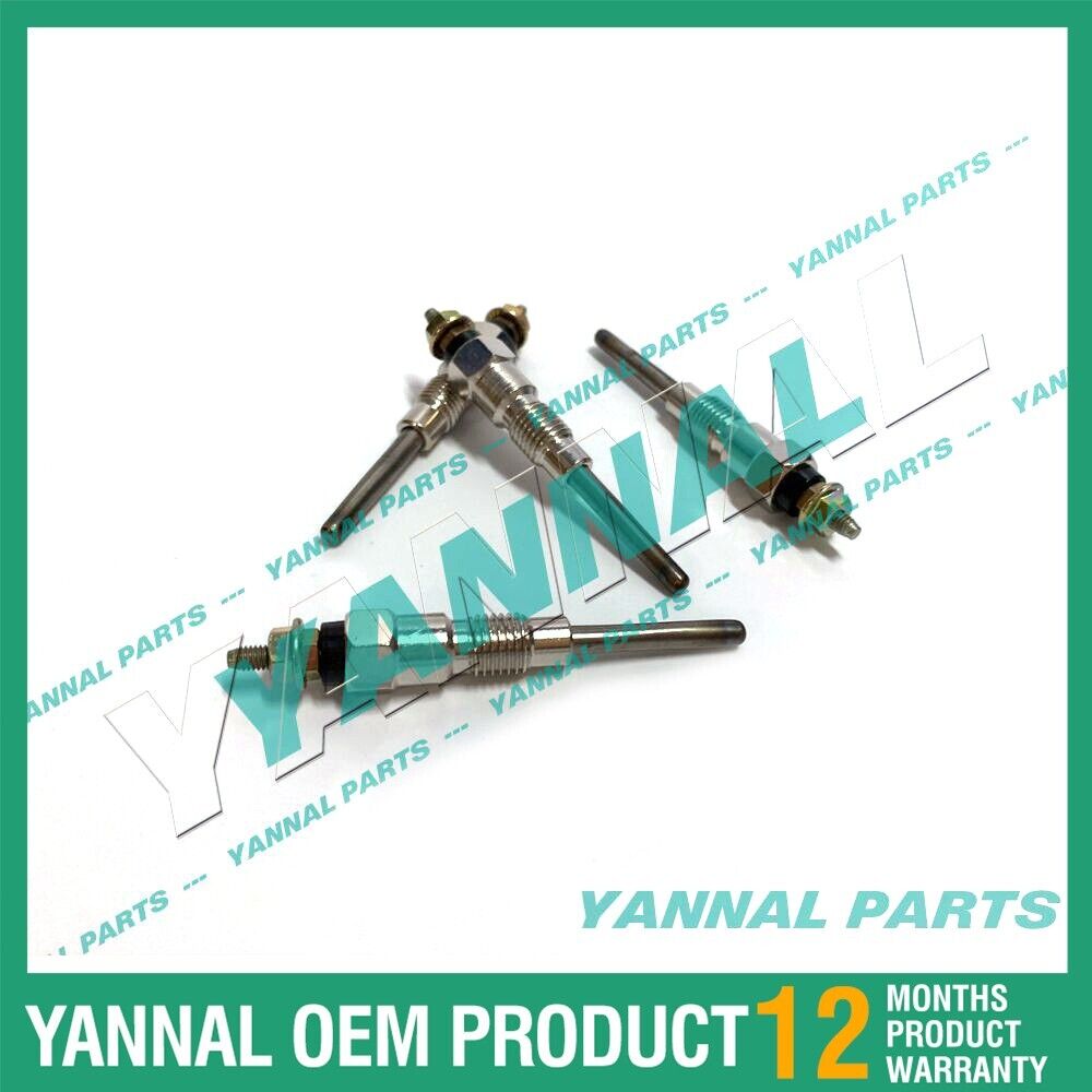 4 Uds nuevo V2203 buj¨ªa incandescente 1G852-65512 para motor di¨¦sel Kubota