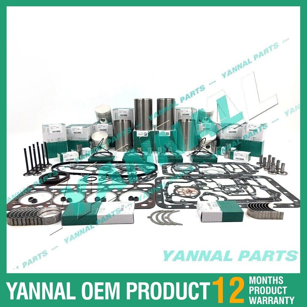 Kit de reconstrucci¨®n de reacondicionamiento V1702 V1702B para inyecci¨®n indirecta Kubota para Bobcat 743