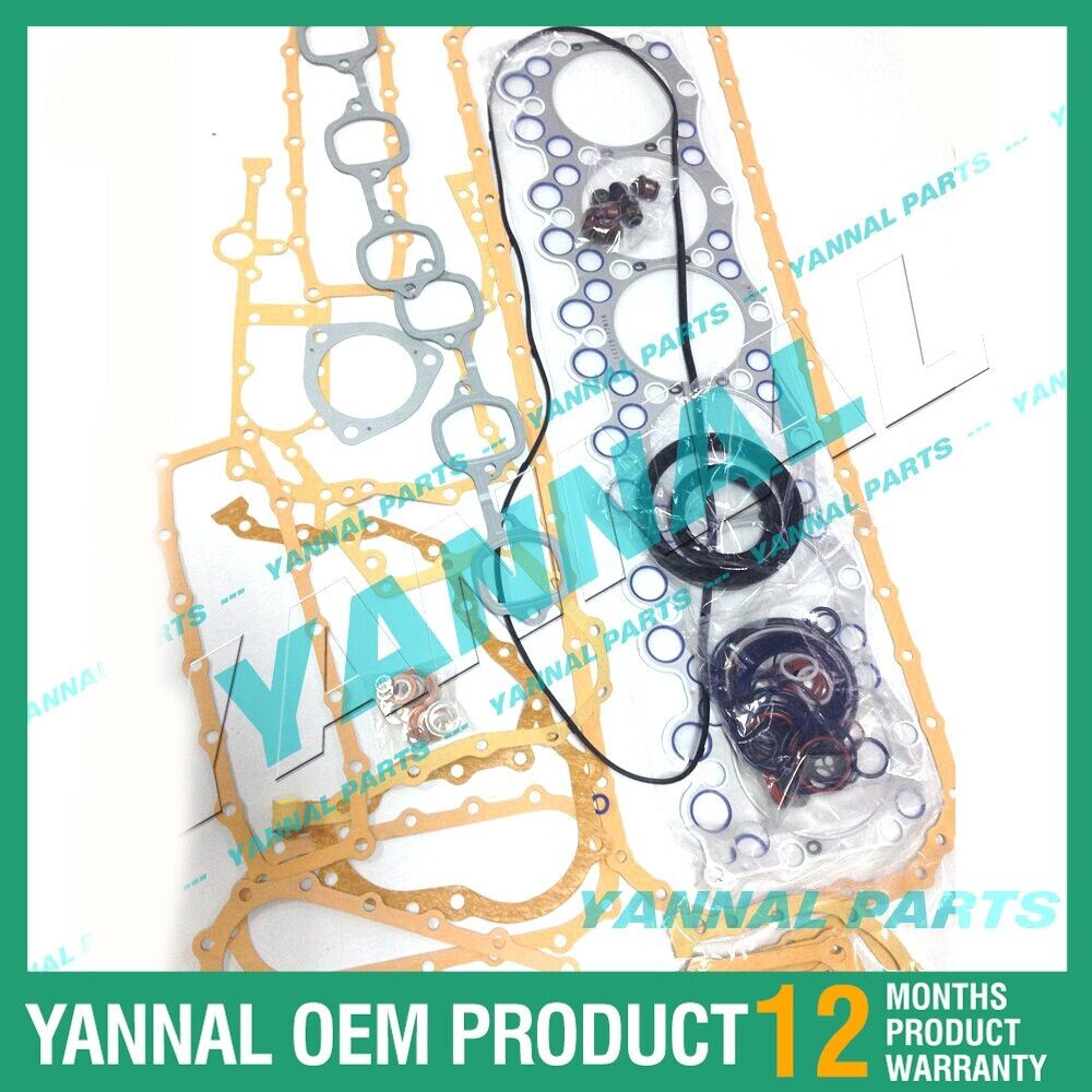 EM100 Full Gasket Kit--Metal For Hino Diesel Engine Excavator Accessories