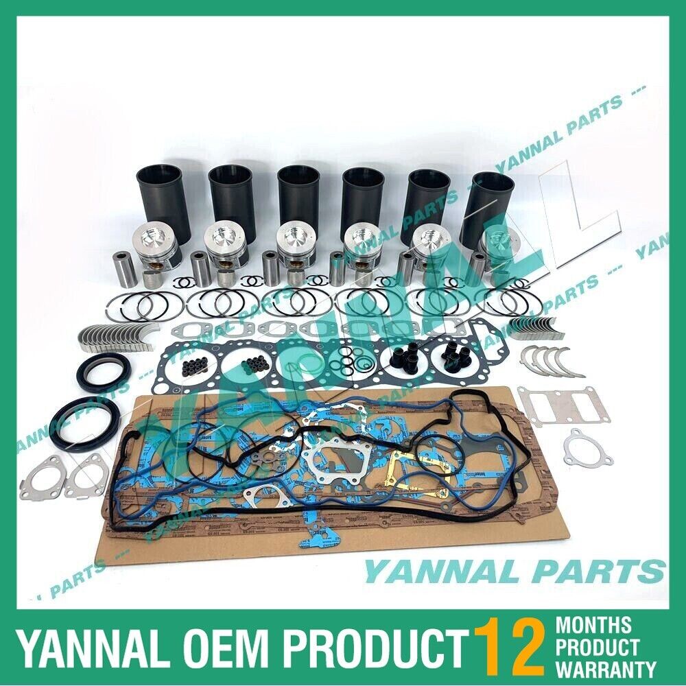 J08E J08ET Overhaul Engine Rebuild Kit For Hino Engine For Kobelco SK260-8
