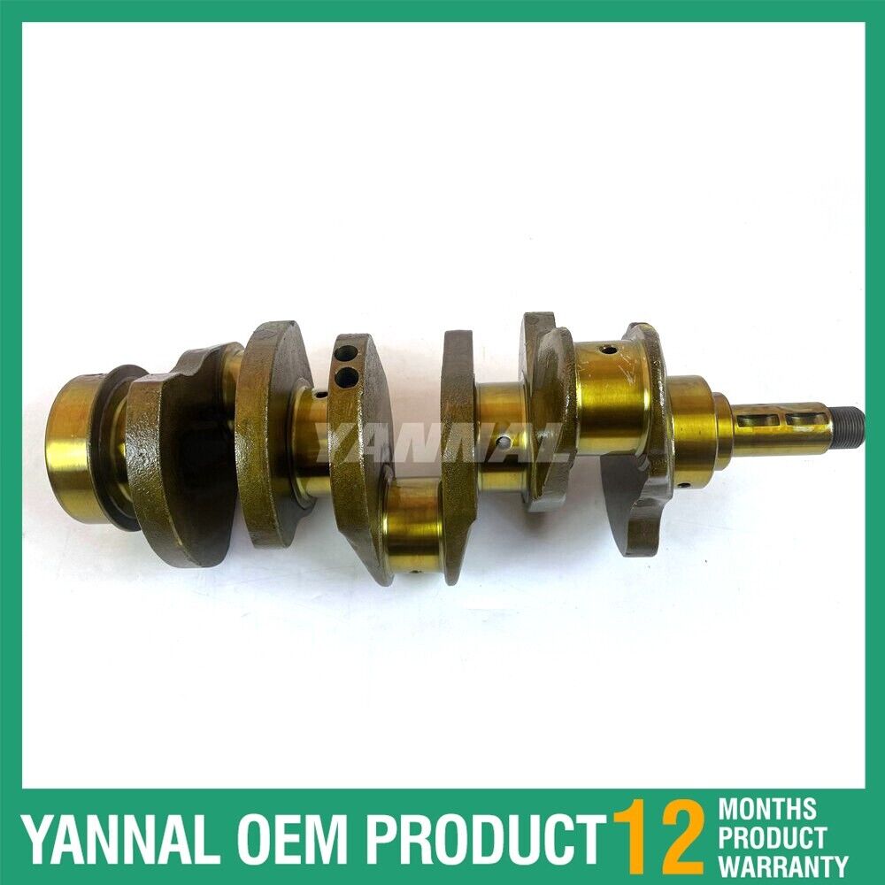 New S3Q Crankshaft For Mitsubishi Excavator Engine Spare Parts