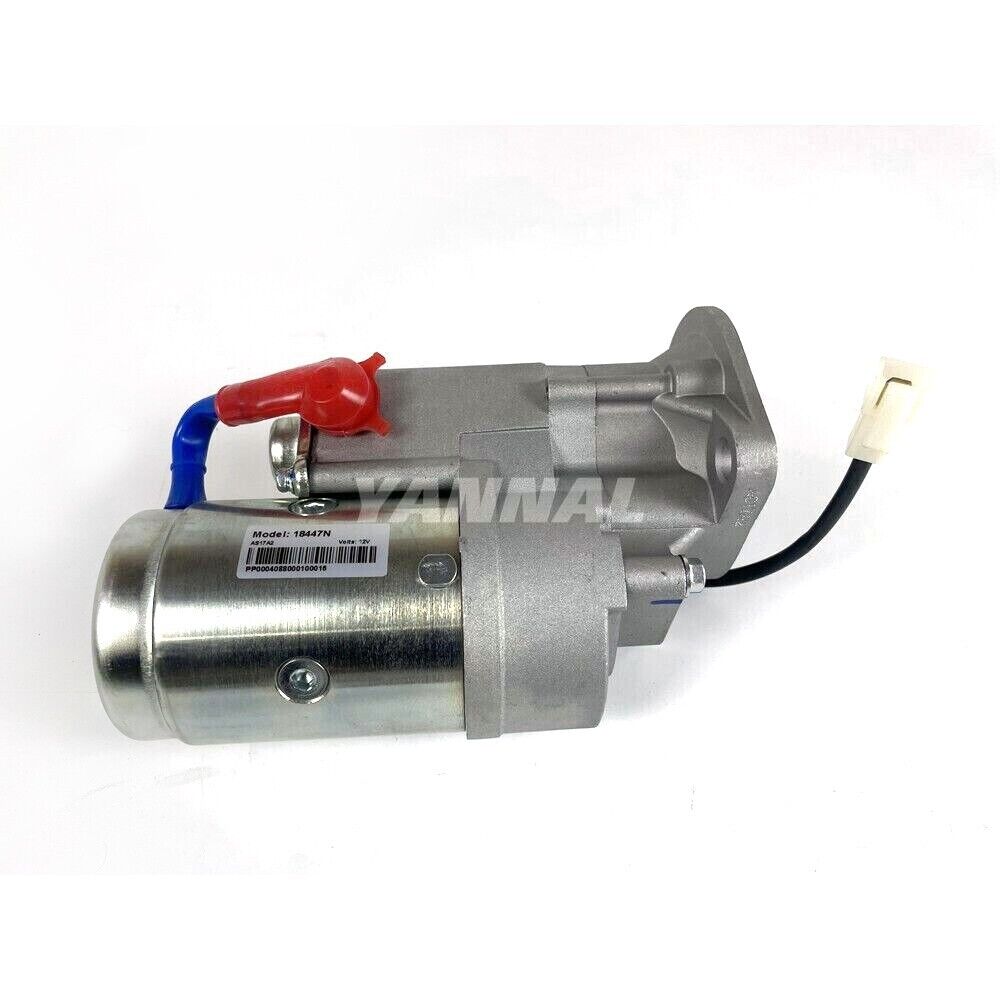 New E50 Starter 18447N For Bobcat Excavator Engine Spare Parts