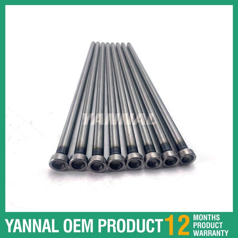 8 PCS set for one Engine 4BG1 Valve Push Rod For Isuzu Engine