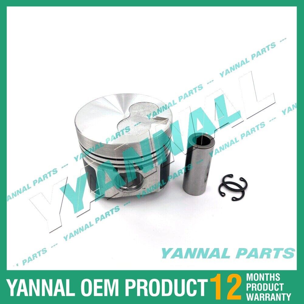 New Yanmar 3TNA72 Rebuild Overhaul Kit With Piston Ring Liner .5