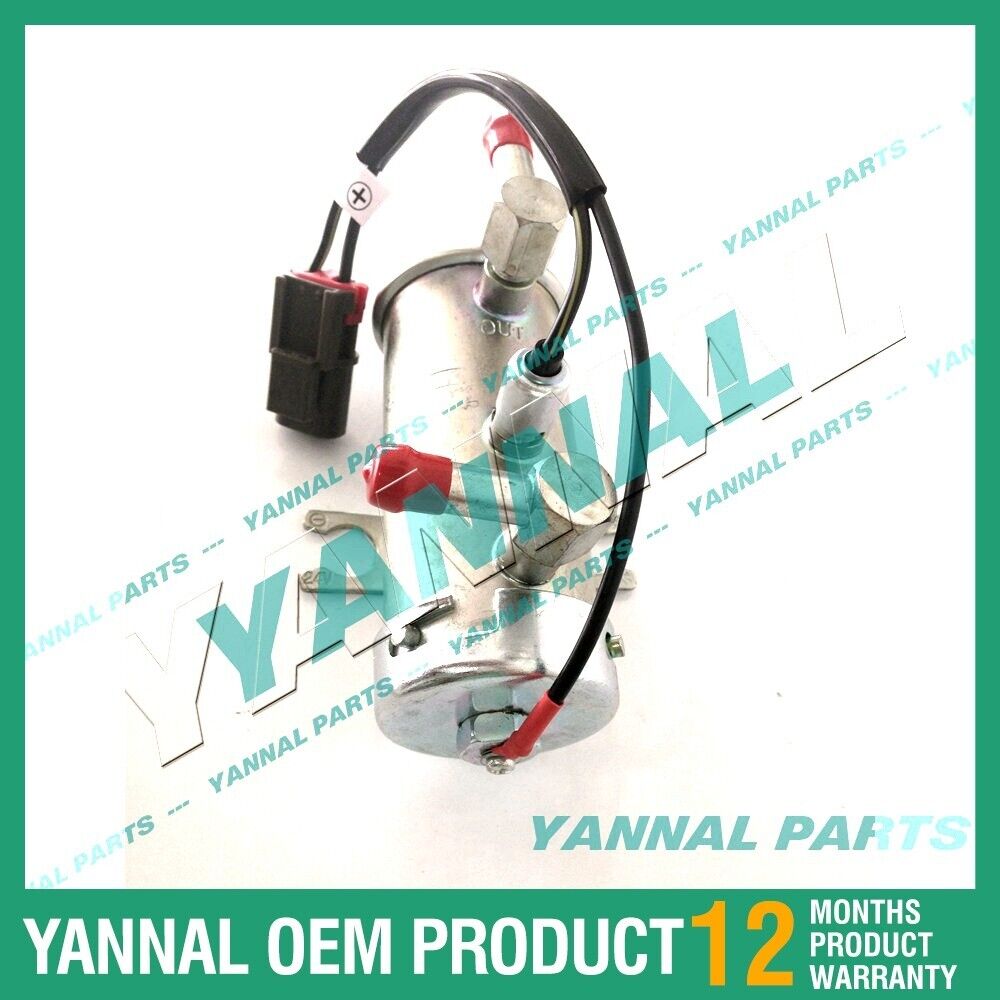 For Isuzu 4HK1 Electric Oil Pump Spare Parts forklift Excavator Diesel Engine