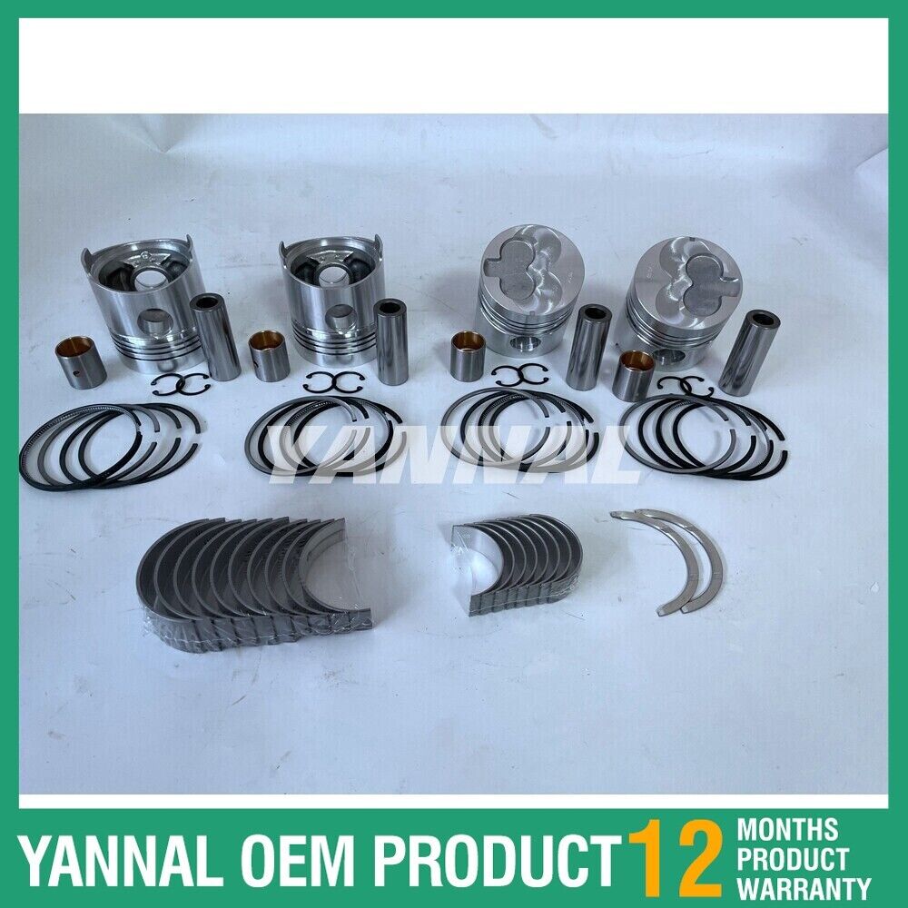 New C240 Piston Kit Engine Bearing And Thrust Washer For Isuzu Engine Parts