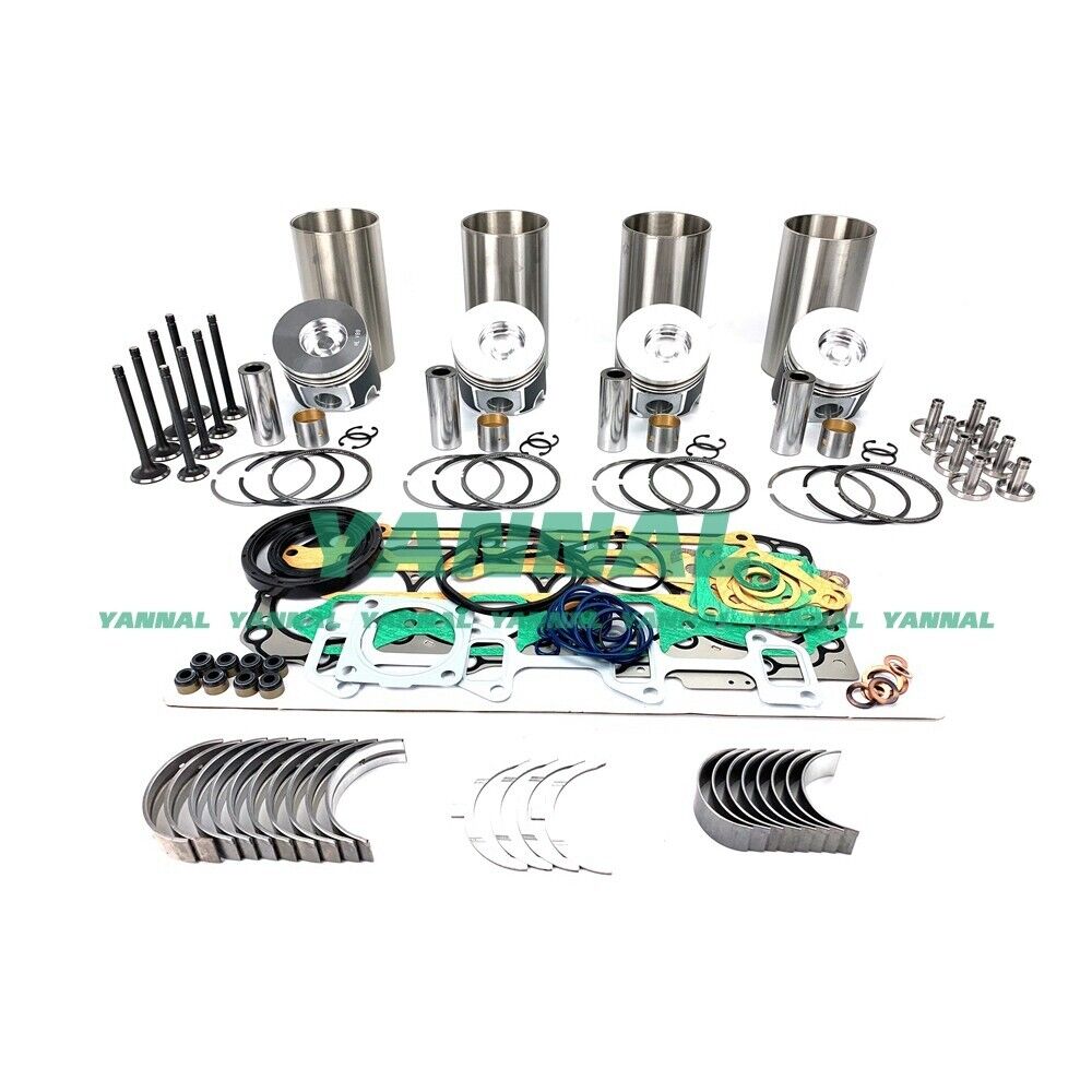 4TNV88 Overhaul Rebuild Kit With Full Gasket Bearing for Yanmar Komatsu Engine
