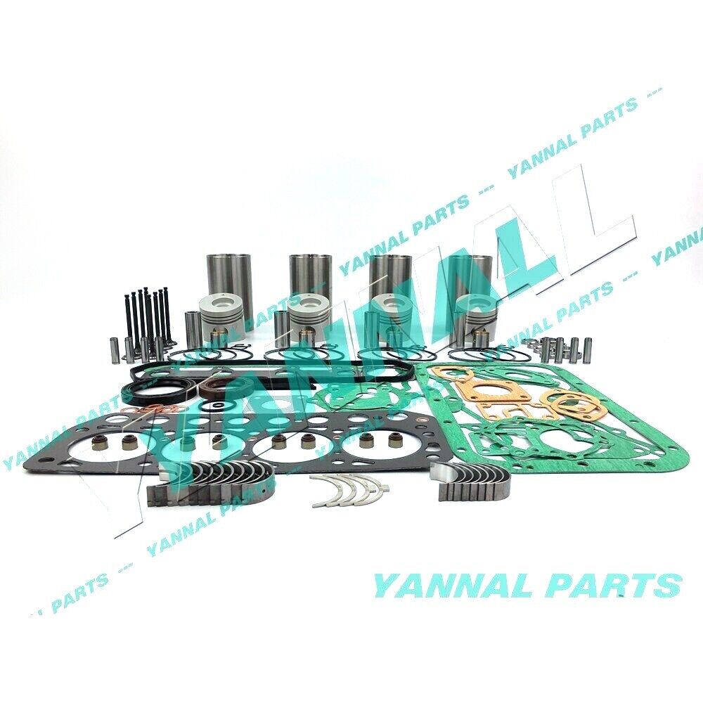 New Mitsubishi K4F K4F-DI Overhaul Kit With Gasket Set & Valve Kit & Bearing Set