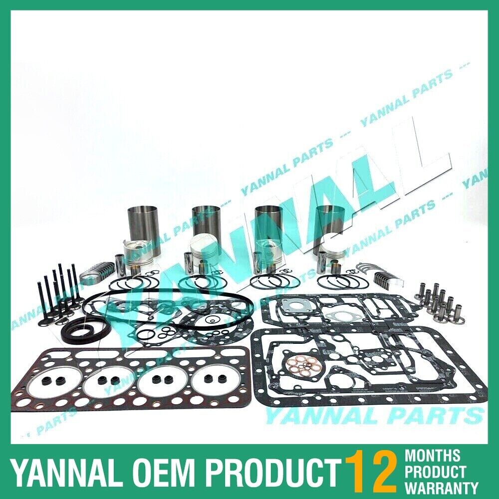 Overhaul Rebuild Kit Rebuild Kit For Kubota V1702 V1702B Engine Bobcat 743 733