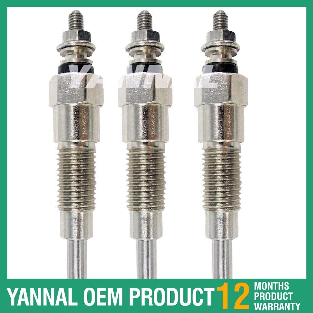 3 buj¨ªas incandescentes para Kubota 15261-65513 B5001 B5100 B5200 B6100 B6200 B7100 B7200