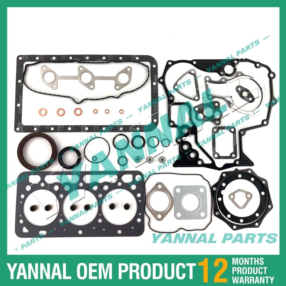 D902 Engine Overhaul Gasket Seals Kit For Kubota Tractor Engine Upper Lower Set