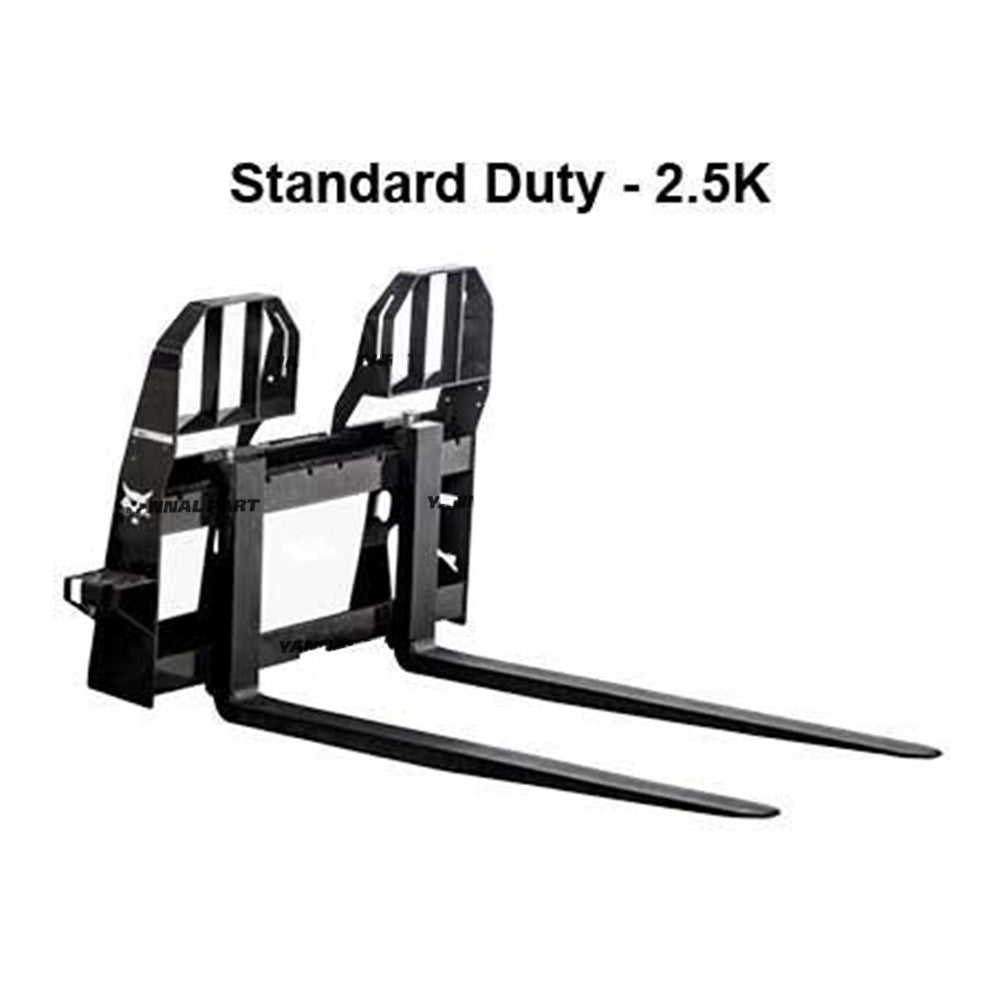 Part No. 7445050 2.5K Standard Duty Pallet Forks with 42 Teeth