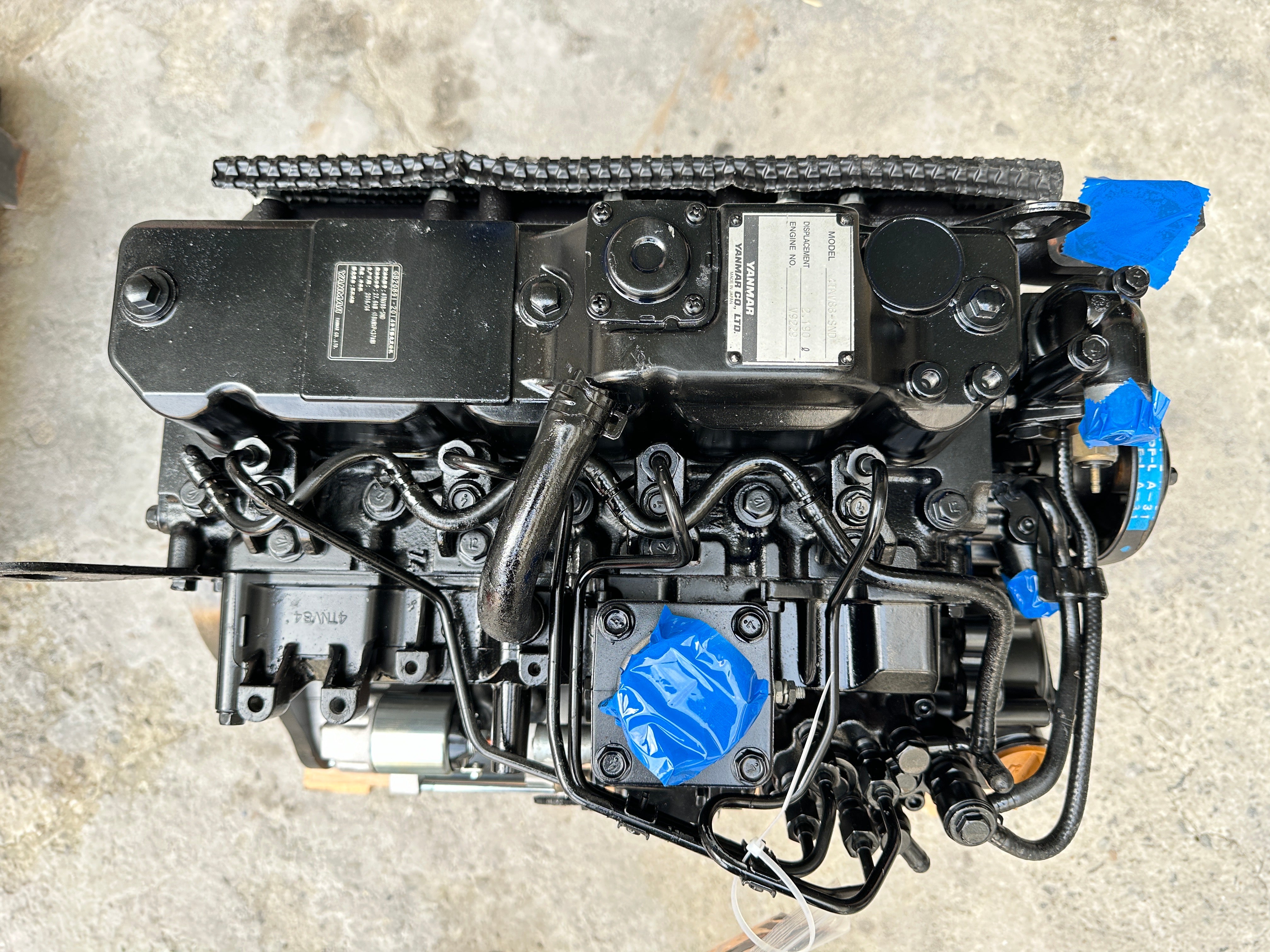 4TNV88 Diesel Engine Assembly V9229 Fit For Yanmar Engine