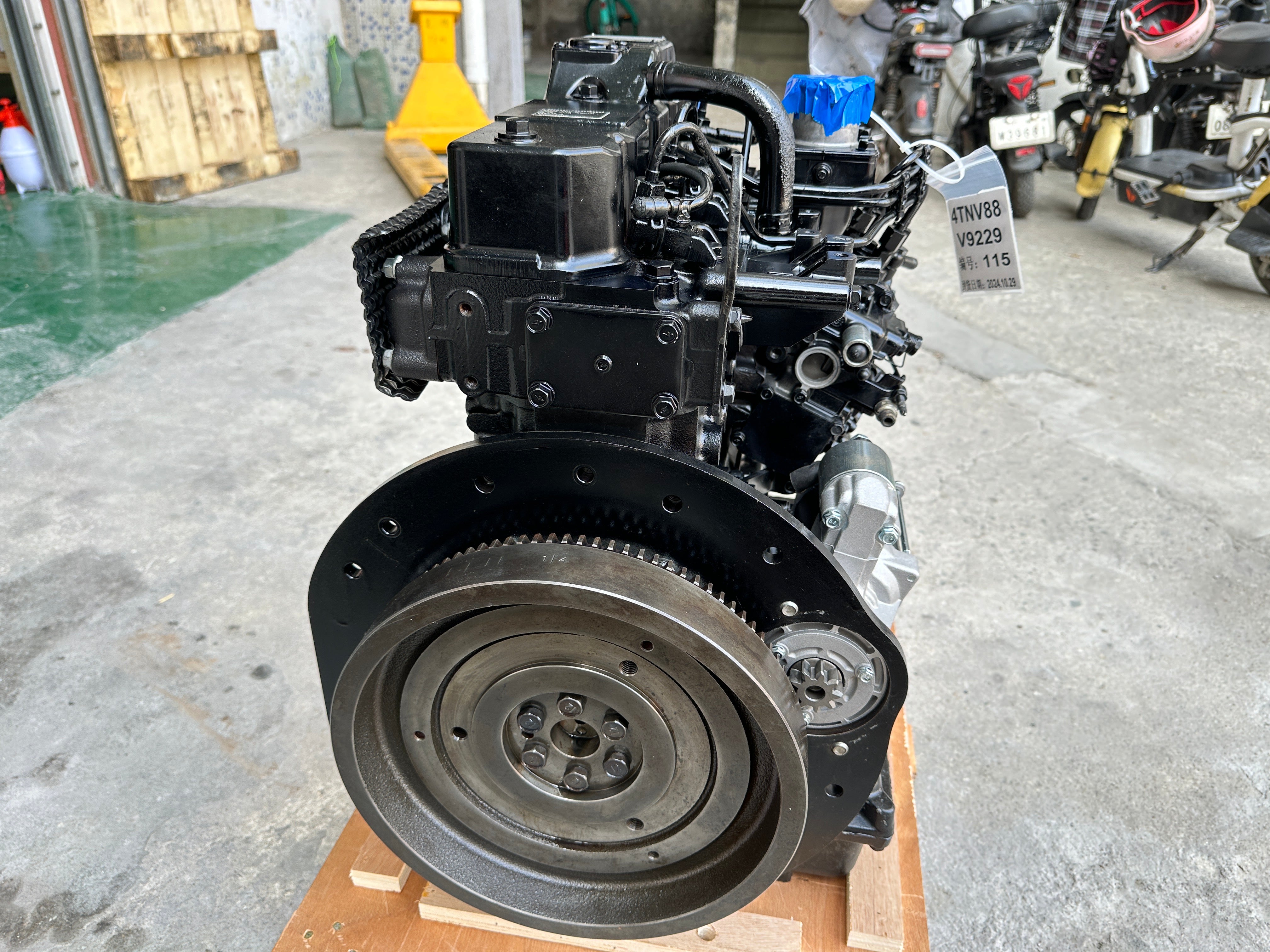 4TNV88 Diesel Engine Assembly V9229 Fit For Yanmar Engine