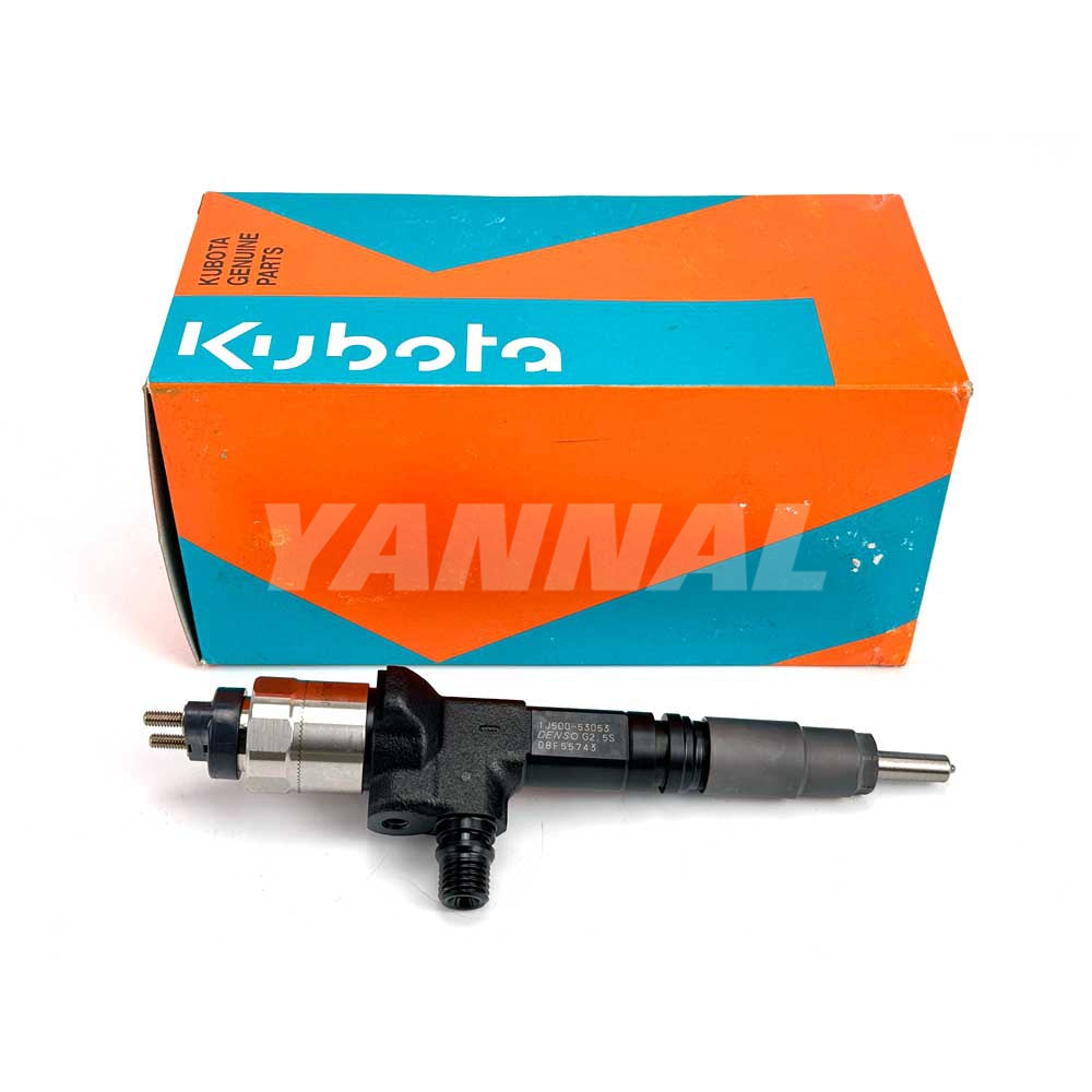 New 1 PC Original V3800 Injector 1J500-53072 for Kubota Injector Engine Parts