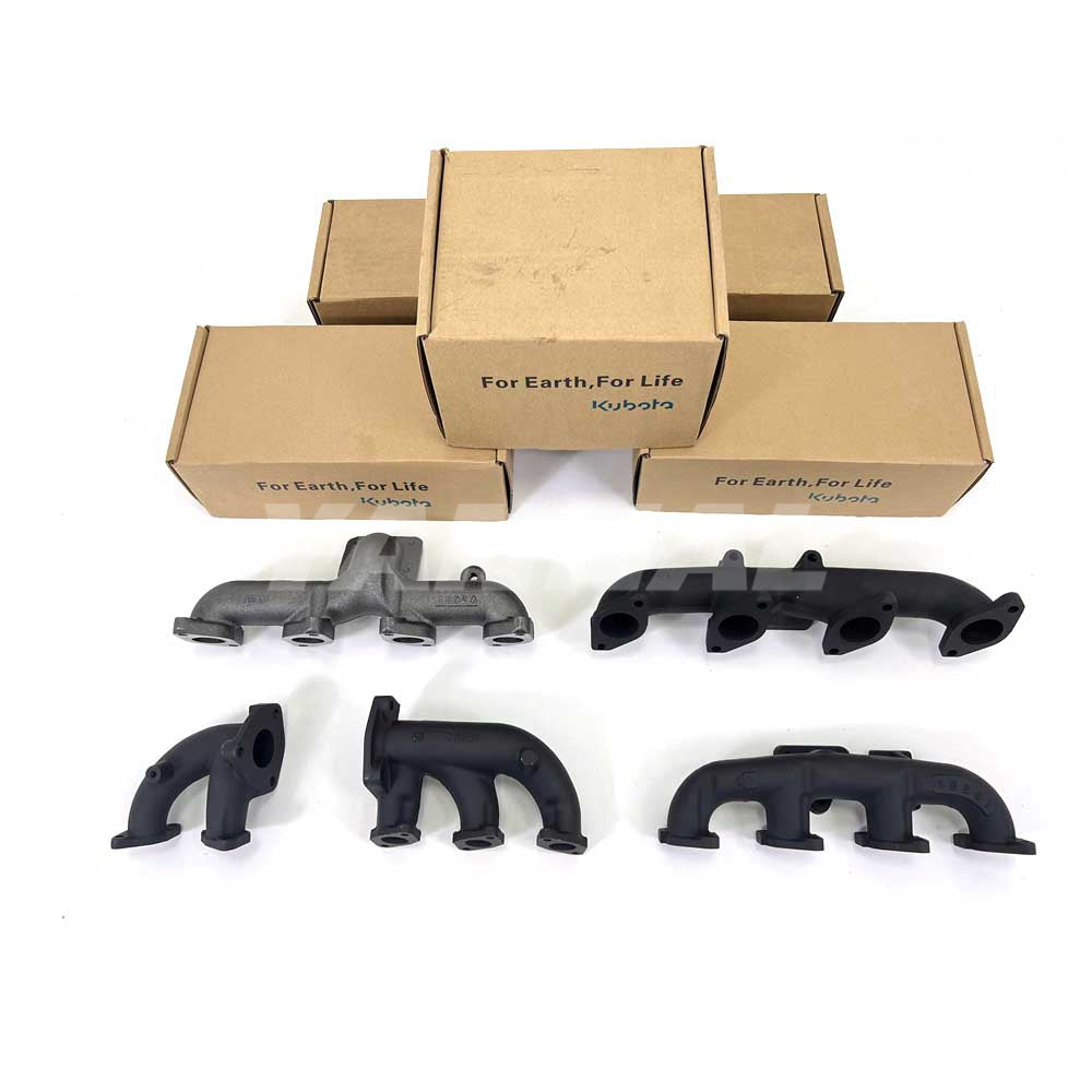 High Quality 1 PC Original V2607 Exhaust Manifold 1E831-12310 for Kubota Exhaust Manifold Engine Part Accessories