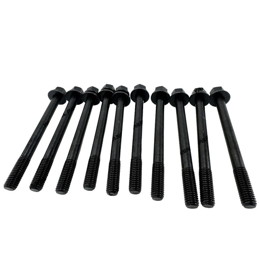 10 PCS Cylinder Head Bolt Fit For Nissan H25 Engine