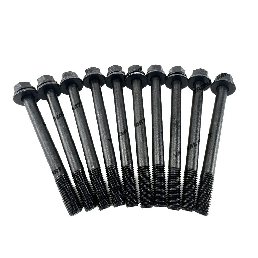 10 PCS Cylinder Head Bolt Fit For Nissan H25 Engine