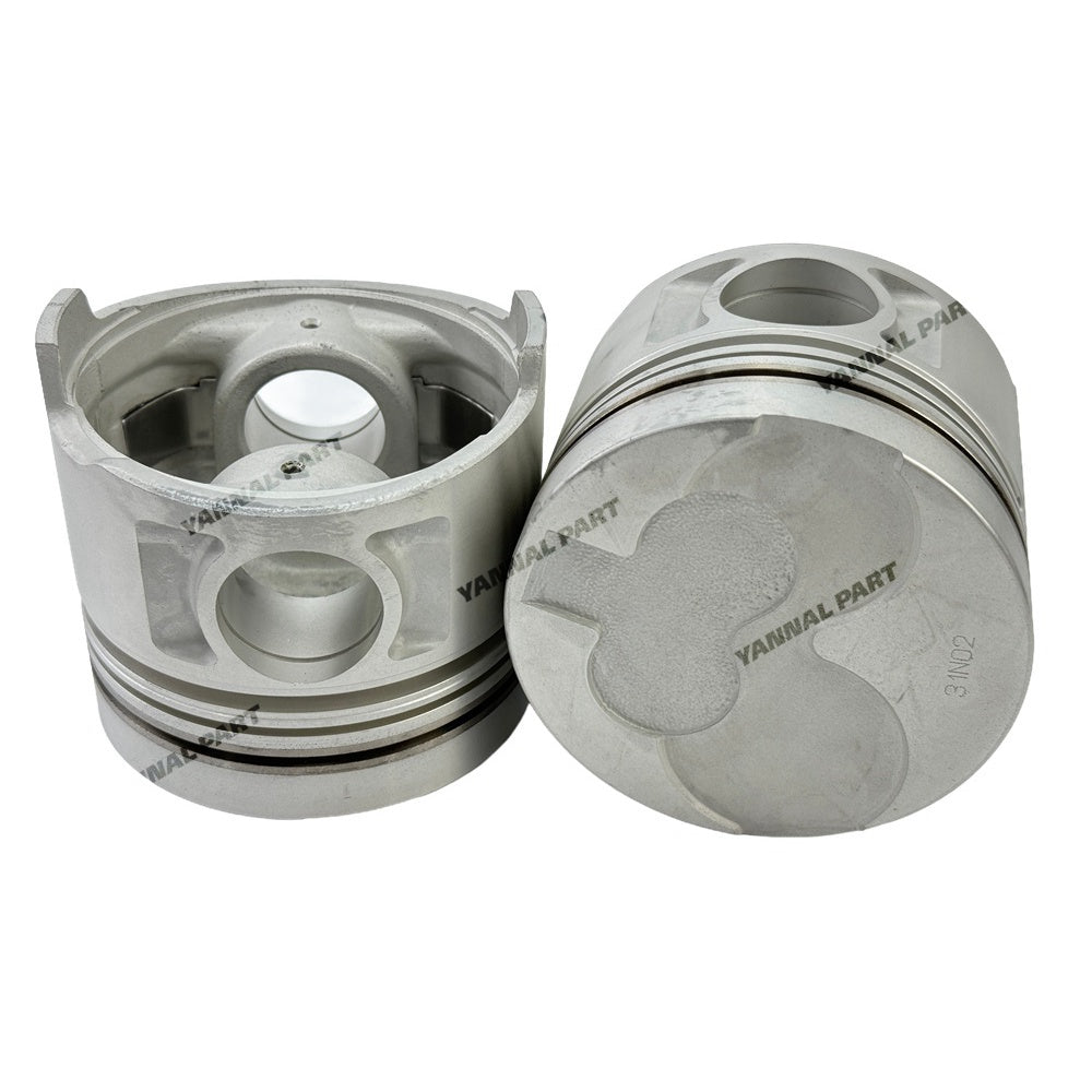 4 PCS Piston Kit Fit For Nissan TD27 Engine