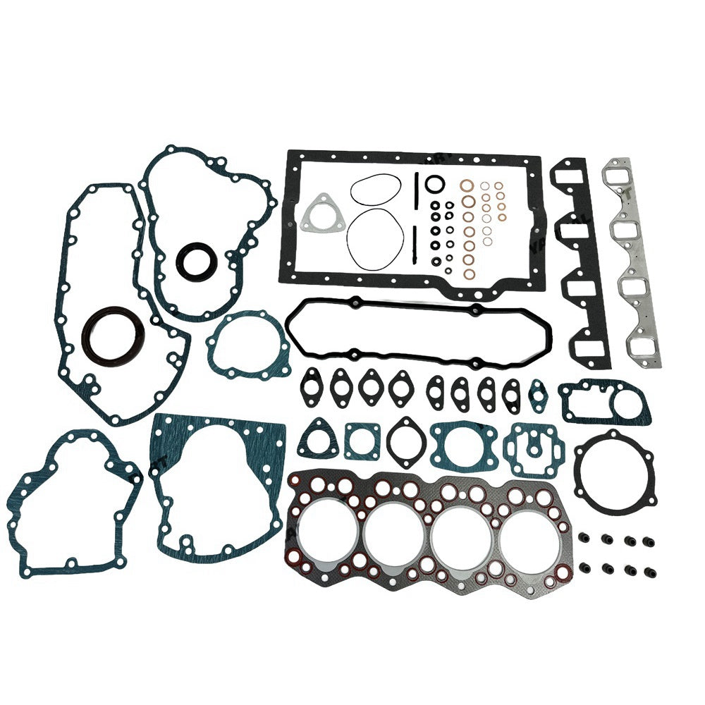 1 Set Overhaul Gasket Kit Fit For Mitsubishi S4E2 Engine