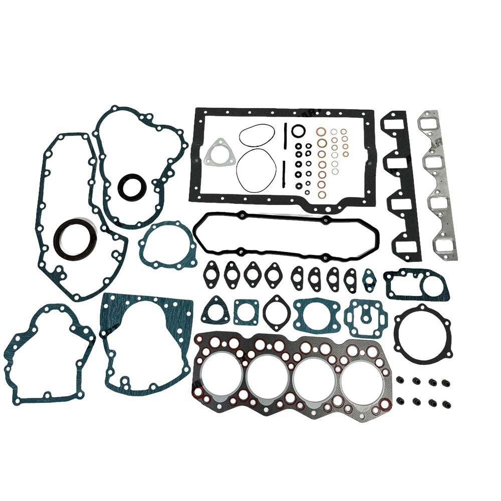 1 Set Overhaul Gasket Kit Fit For Mitsubishi S4E2 Engine