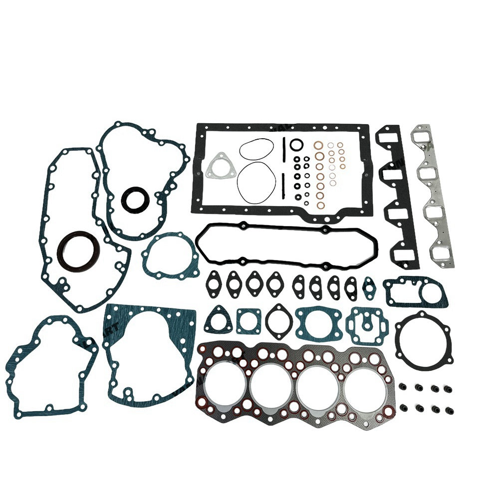 1 Set Overhaul Gasket Kit Fit For Mitsubishi S4E2 Engine