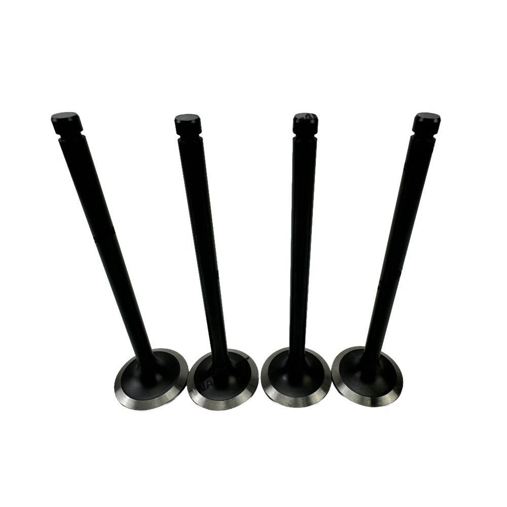 4 PCS Exhaust Valve Fit For Mitsubishi S4F Engine