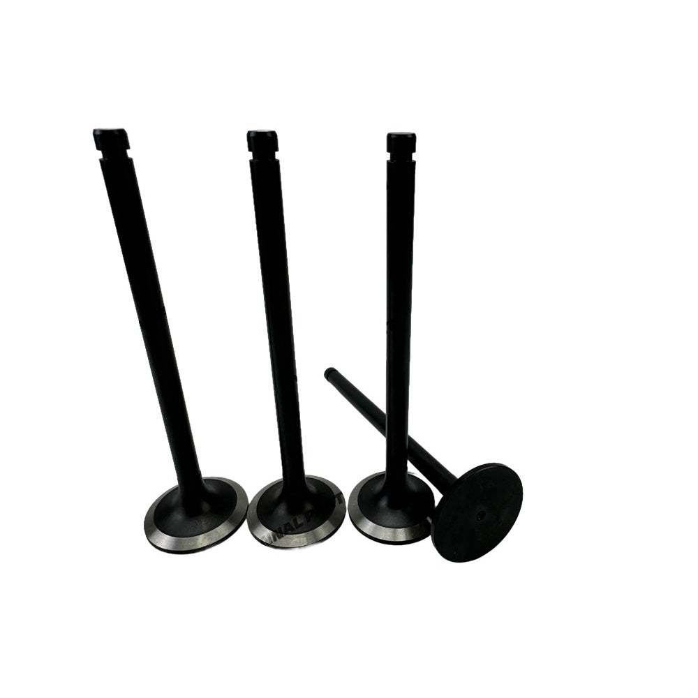 4 PCS Exhaust Valve Fit For Mitsubishi S4F Engine