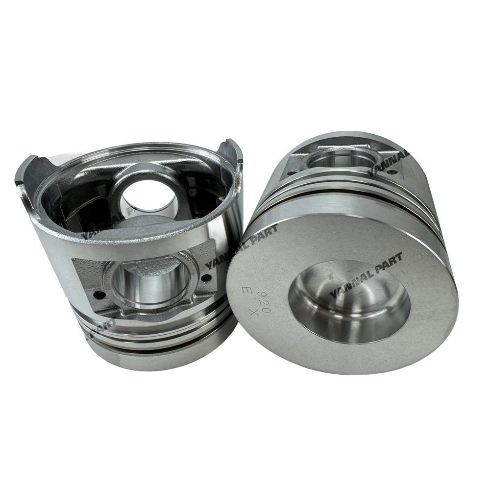 4 PCS Piston Kit Fit For Mitsubishi S4F Engine