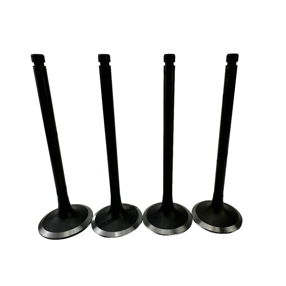 4 PCS Intake Valve Fit For Mitsubishi S4K Engine