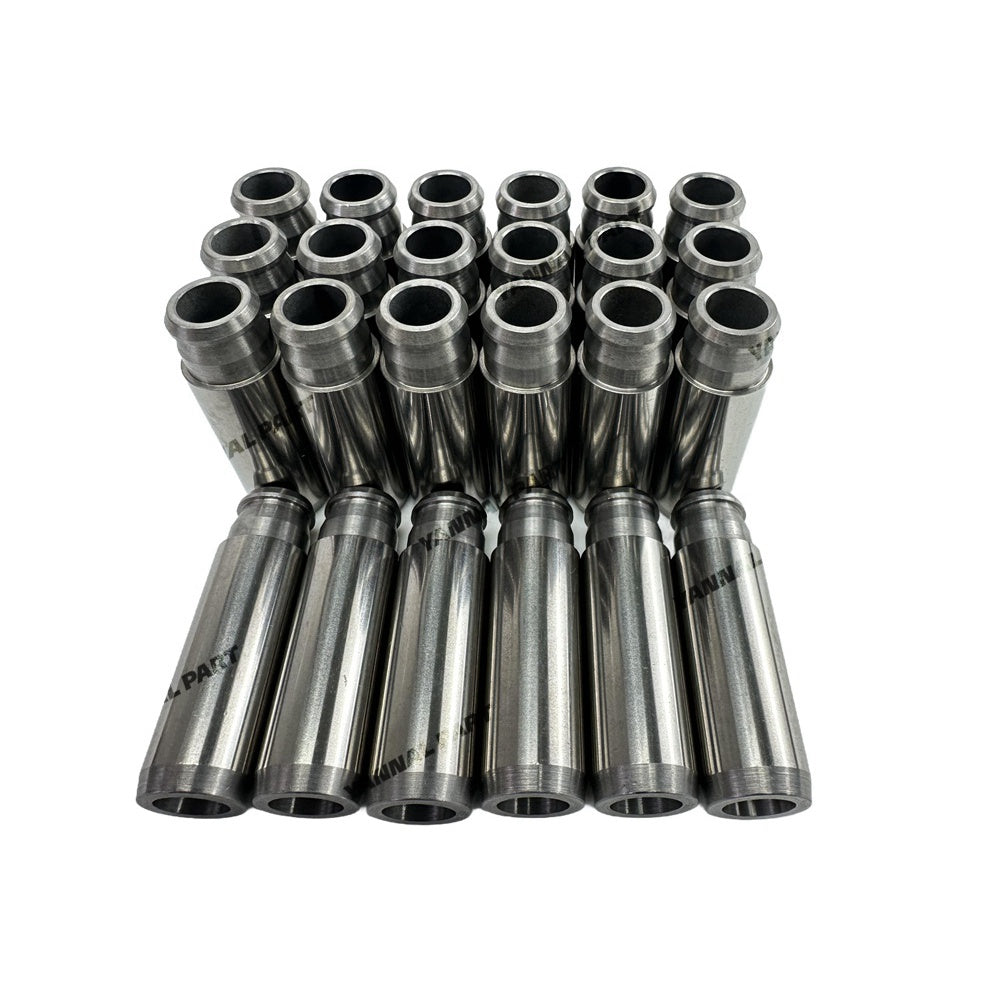 24 PCS Valve Guide Fit For Mitsubishi S6B3 Engine