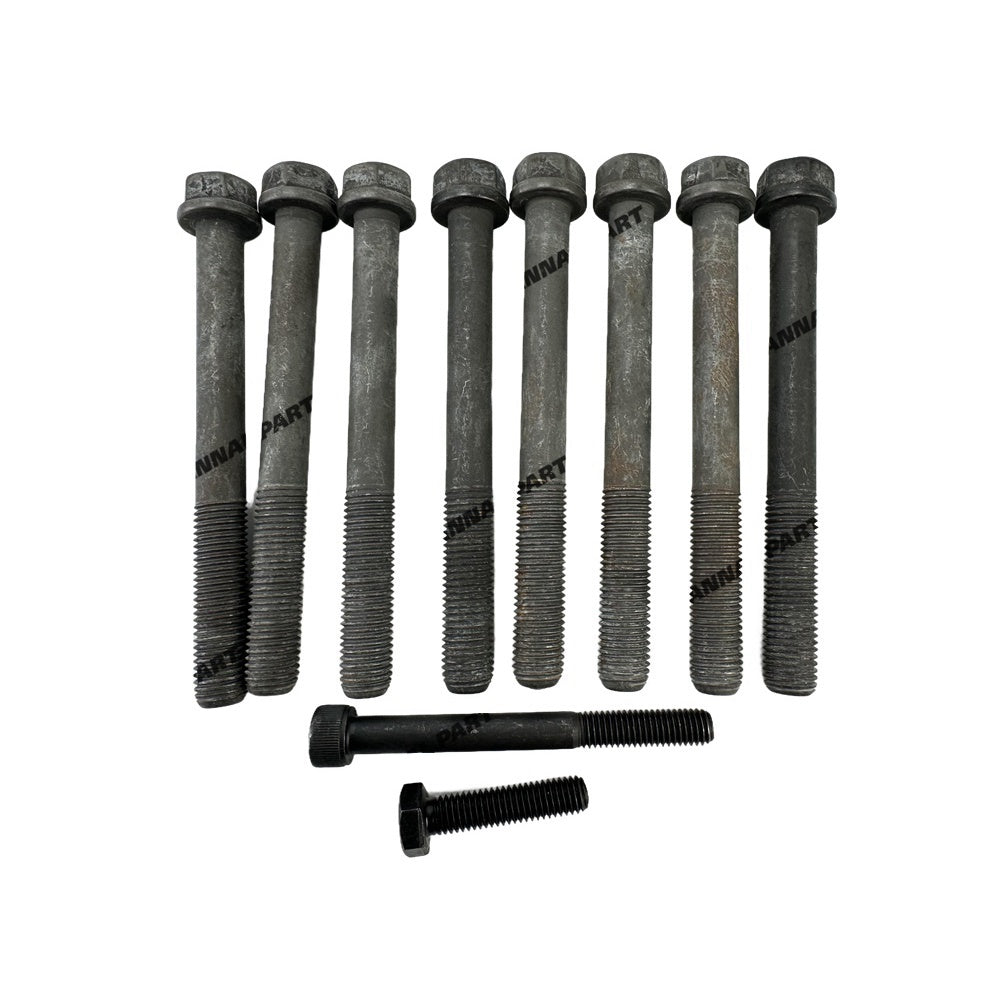 10 PCS Cylinder Head Bolt Fit For Isuzu 3KC1 Engine