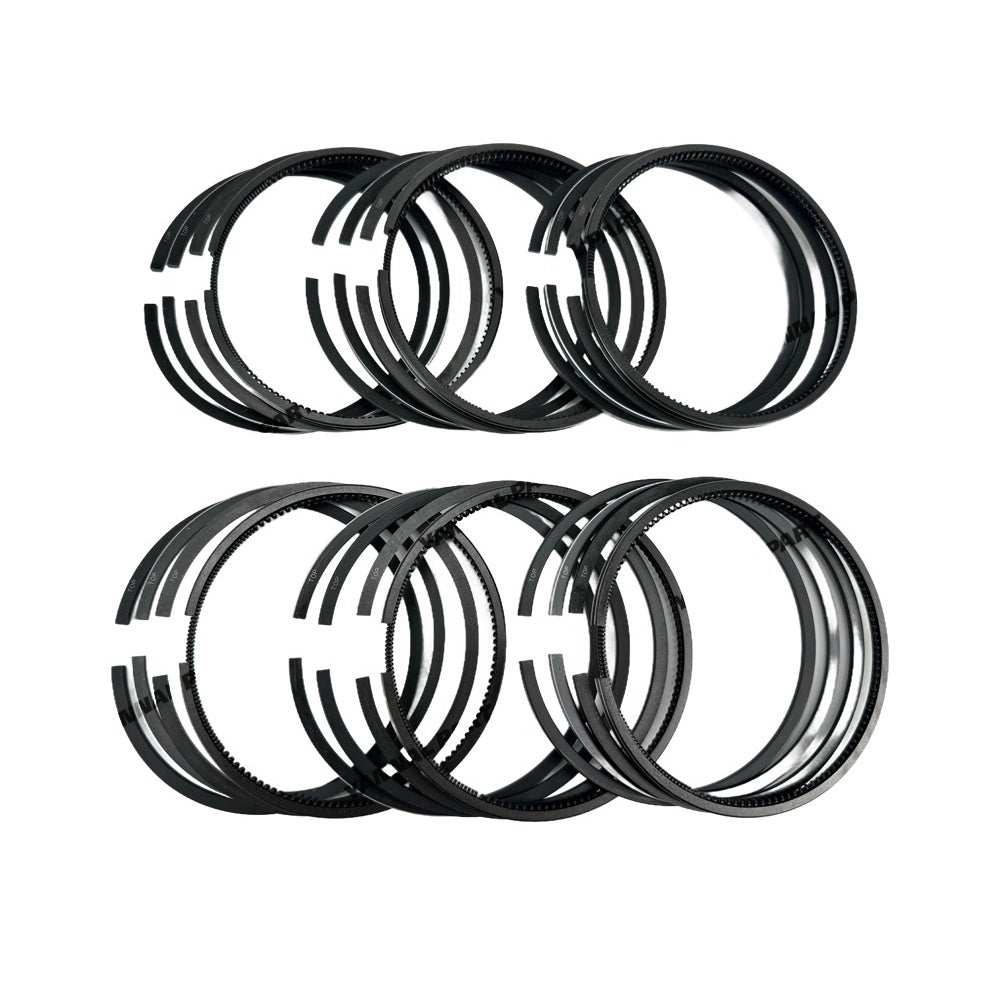 6 PCS Piston Ring 04151059 Fit For Deutz BF6L913 Engine