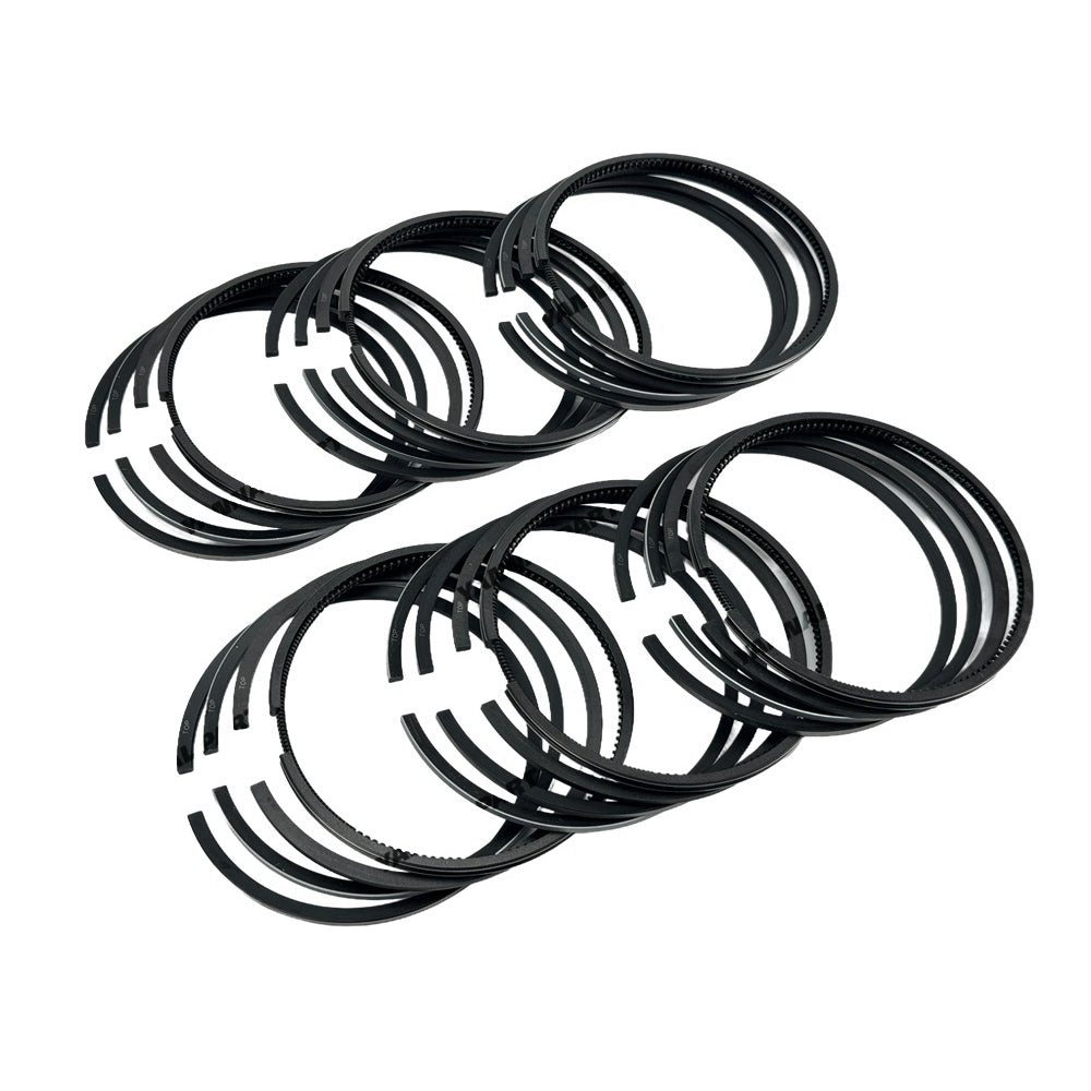 6 PCS Piston Ring 04151059 Fit For Deutz BF6L913 Engine