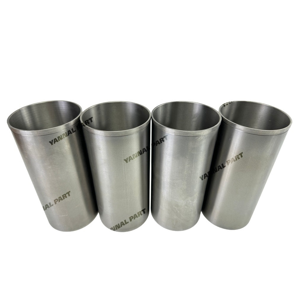 4 PCS Cylinder Liner Fit For Perkins 1104 Engine