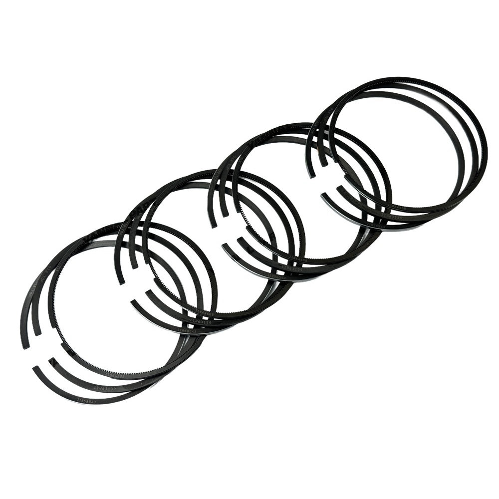 4 PCS Piston Ring UPRK0005 Fit For Perkins 1104D-E44TA Engine