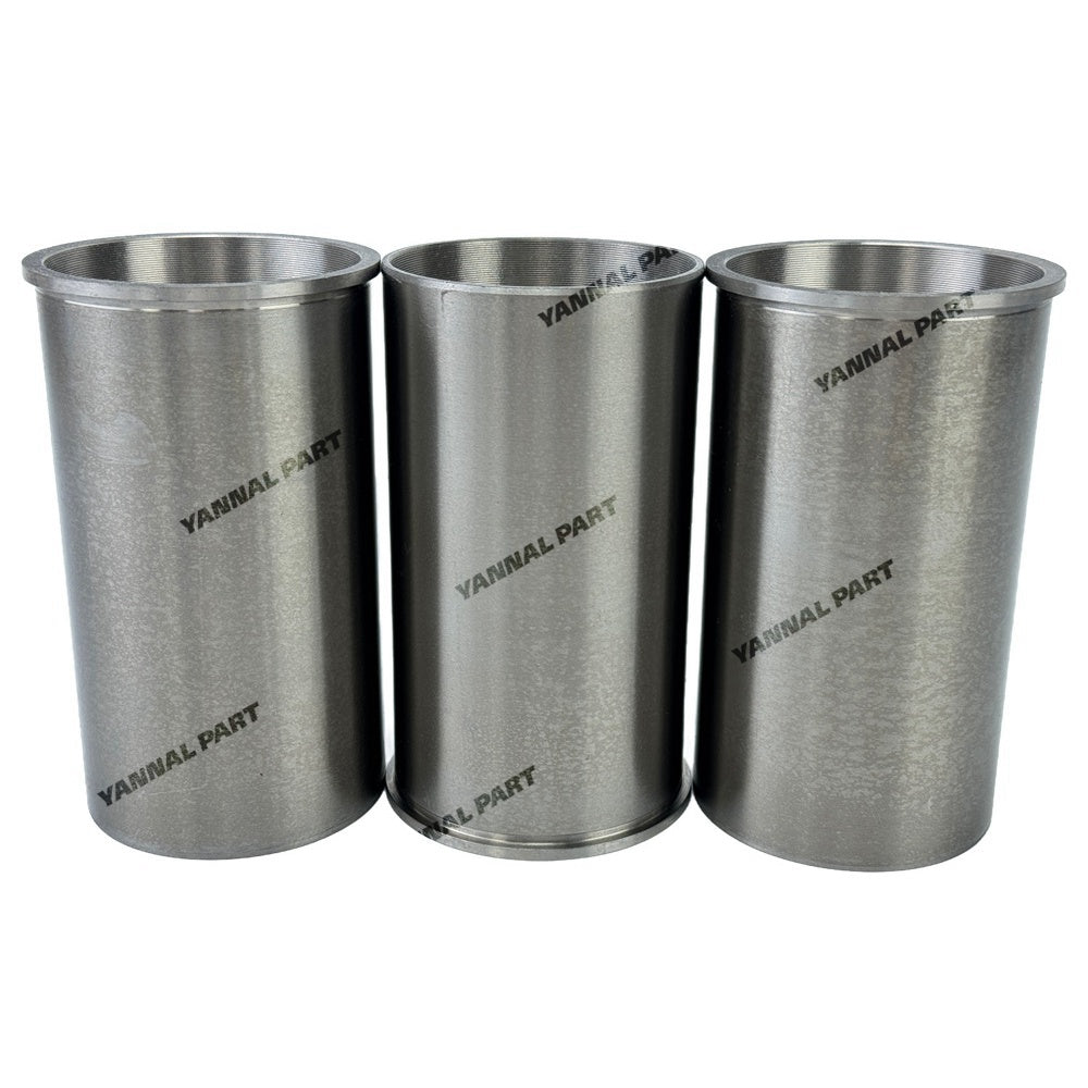 3 PCS Cylinder Liner Fit For Yanmar 3T75HA Engine