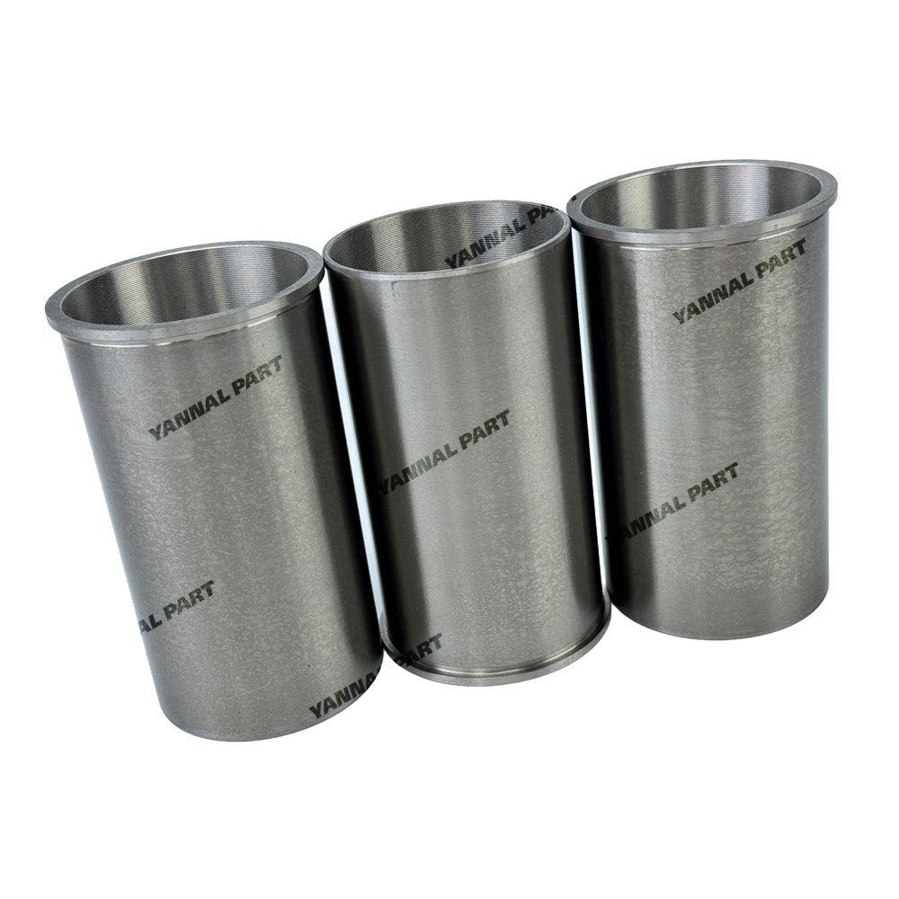 3 PCS Cylinder Liner Fit For Yanmar 3T75HA Engine