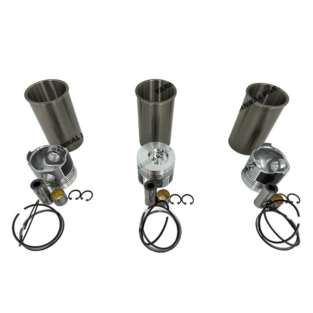 Cylinder Liner Kit Fit For Yanmar 3T75HLE Engine